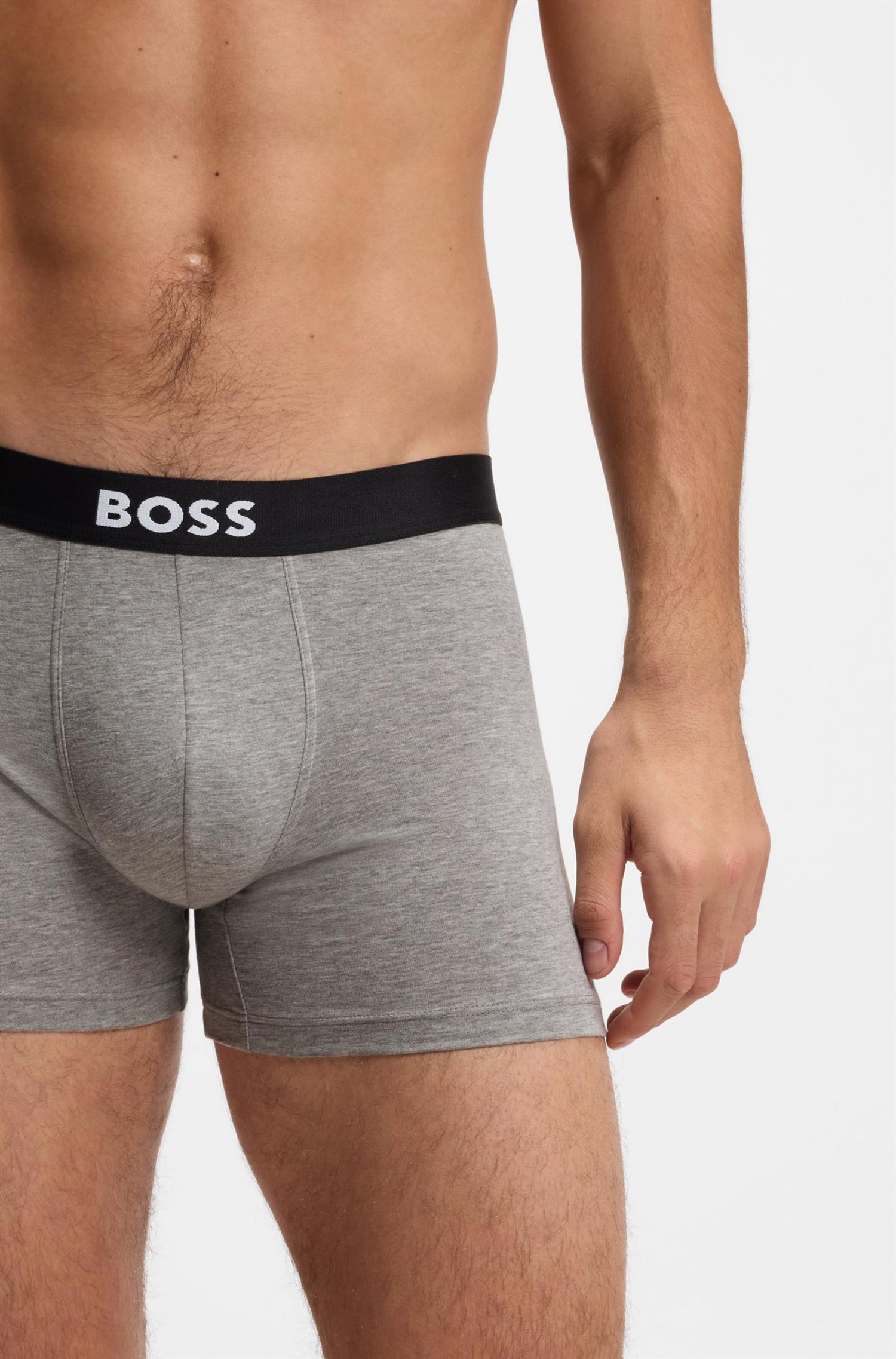 3P LOGO WAISTBAND BRIEF BOX ASSORTED