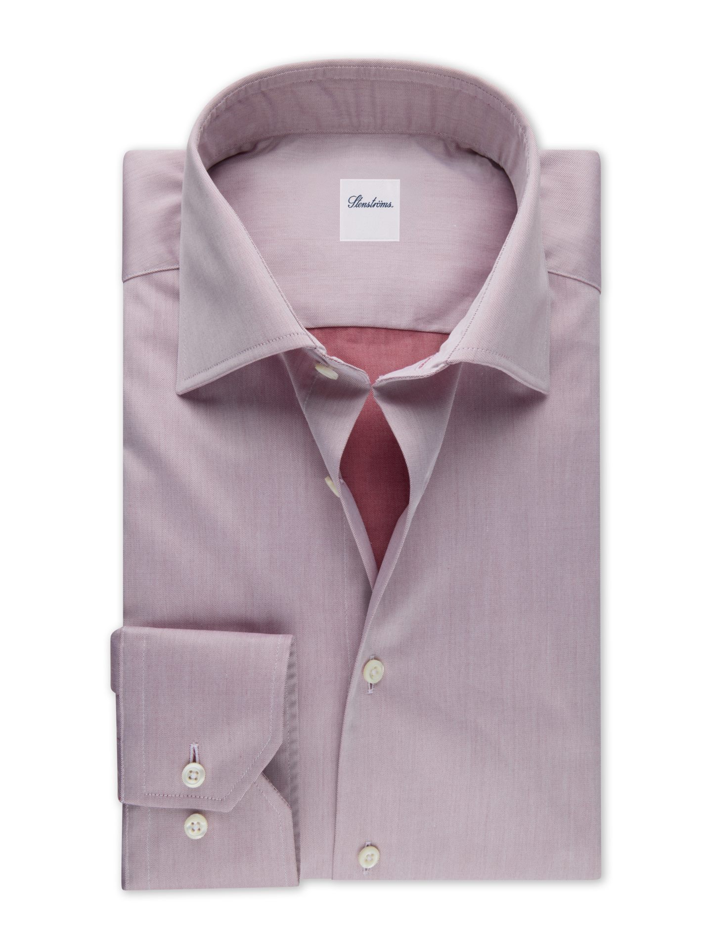 Light red Twill Regular Shirt