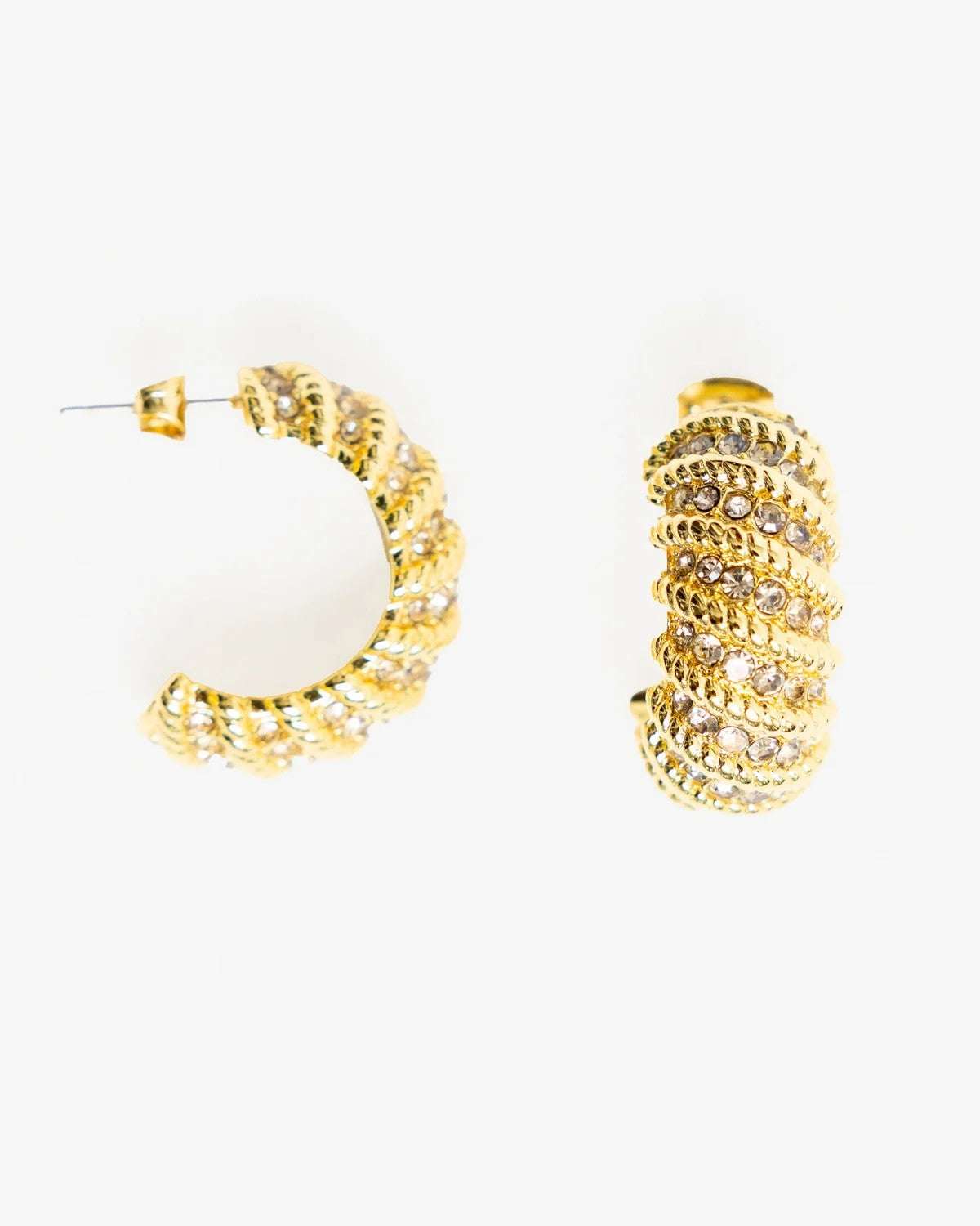 Half Moon Earrings Gold