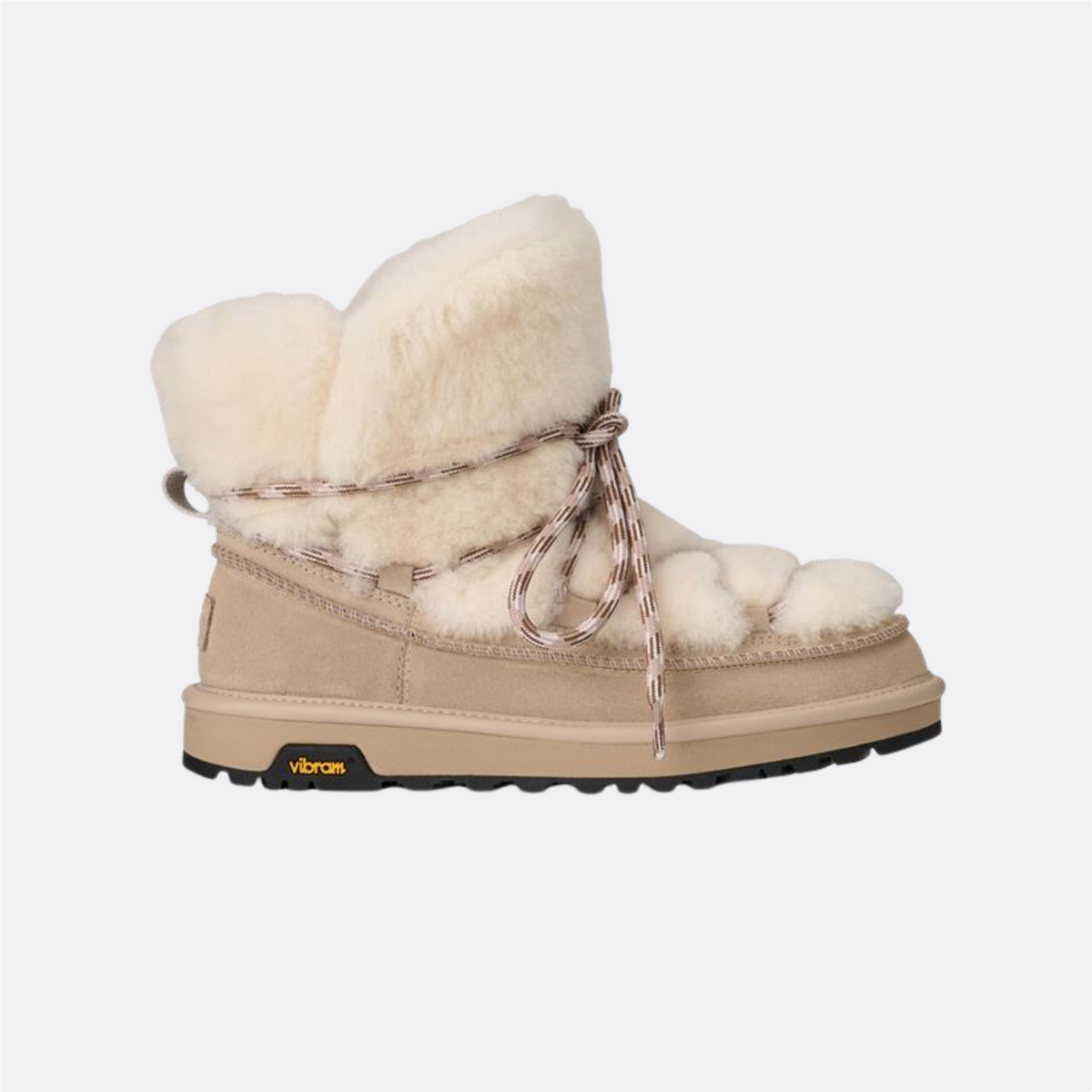 W Classic Tread Fluffed Boot Moonlight
