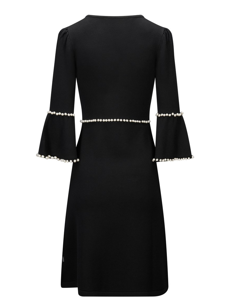 Anna merino Dress Black