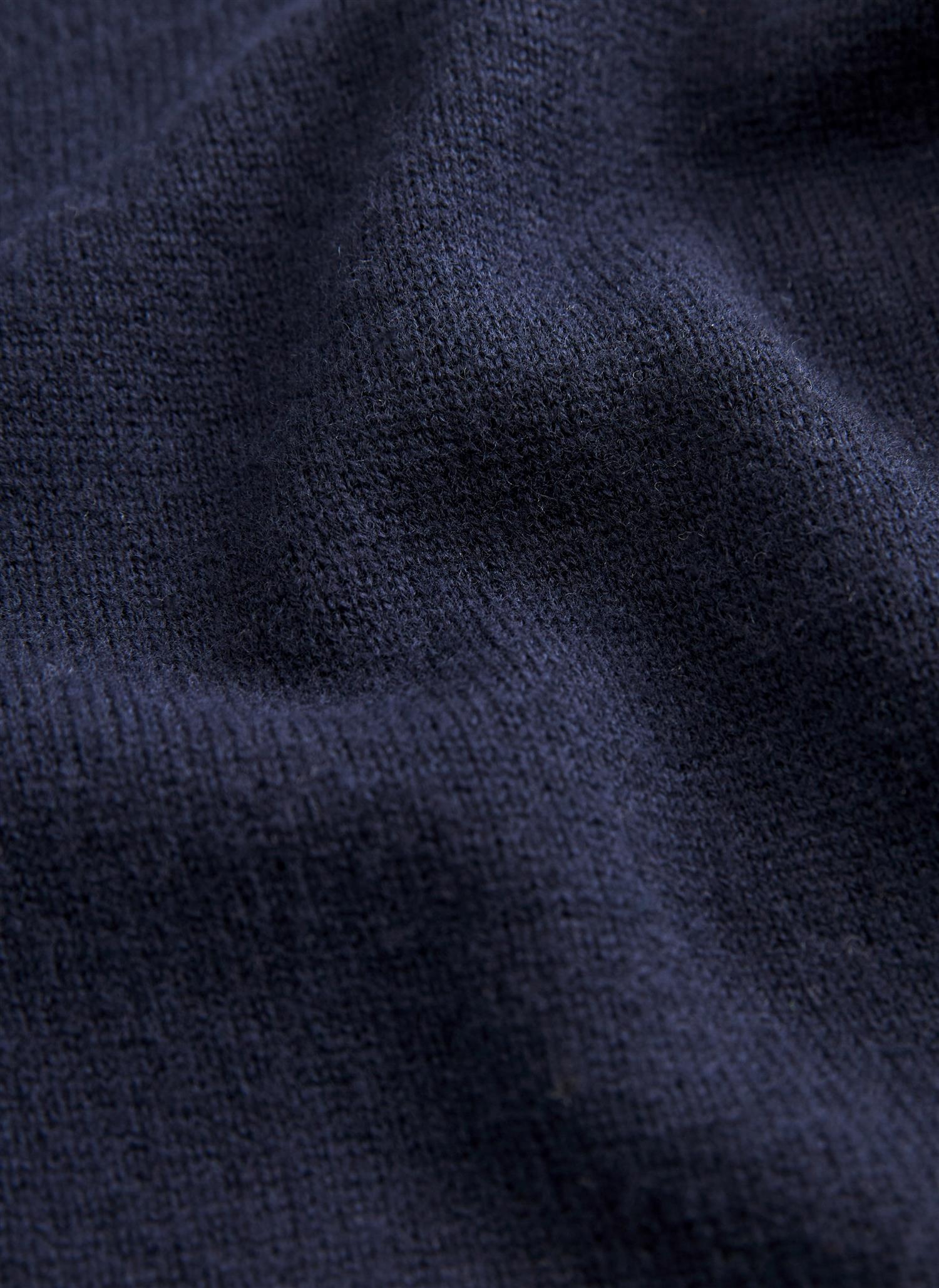 Hertford Button Cardigan Navy