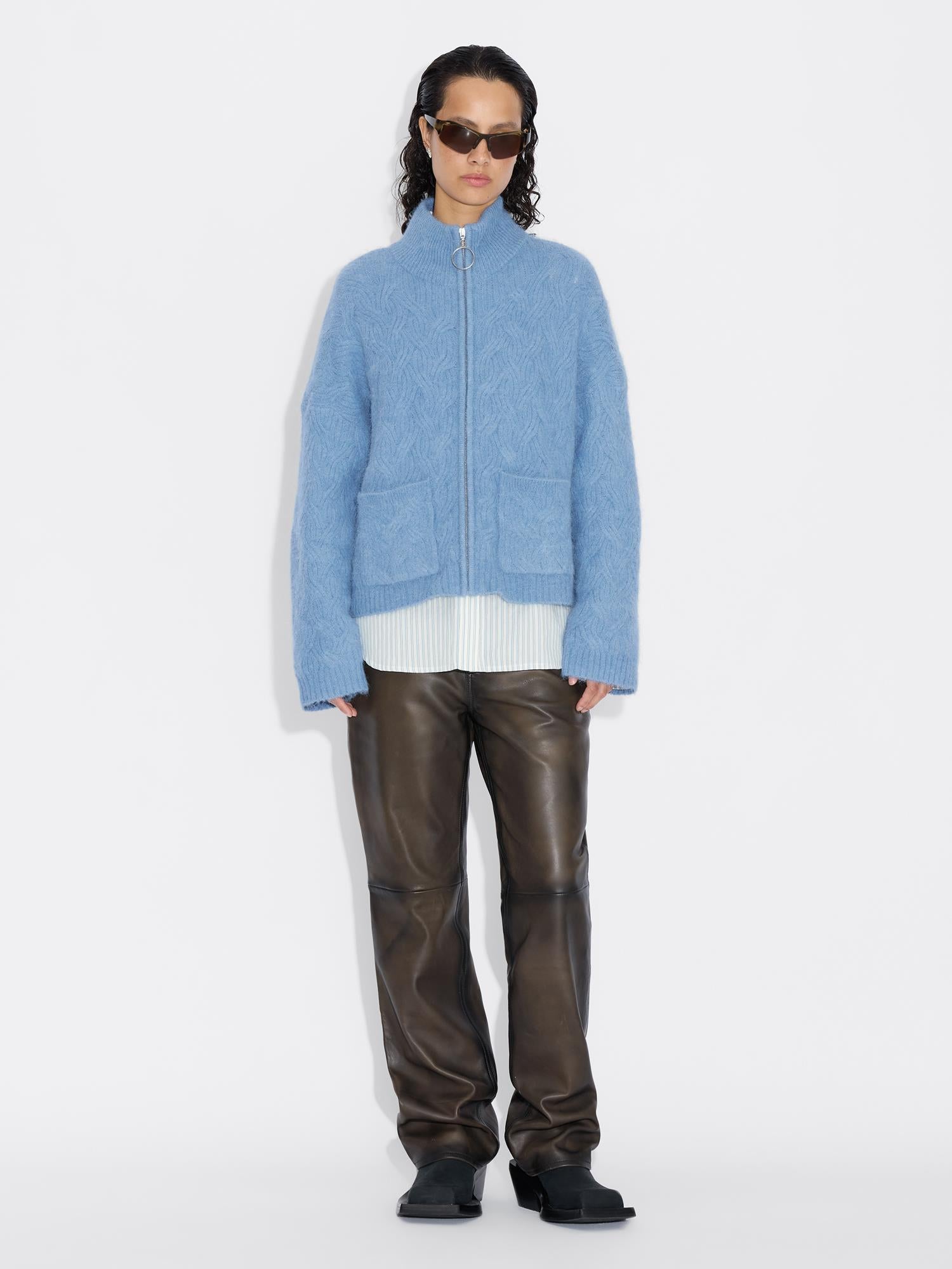 Tine Powder Cardigan - Blue