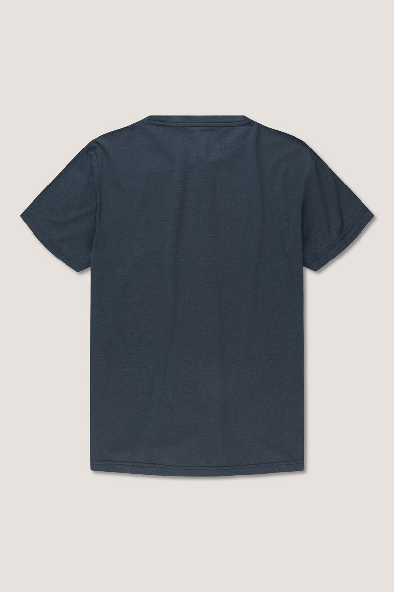 Bamboo/cotton Crew Tee Asphalt