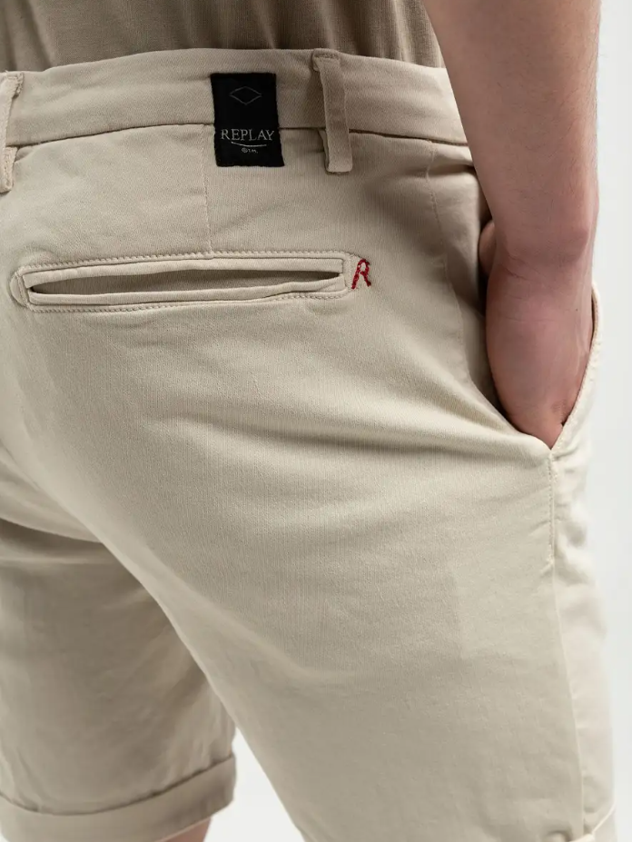 BENNI SHORTS HYPERFLEX ALABASTER