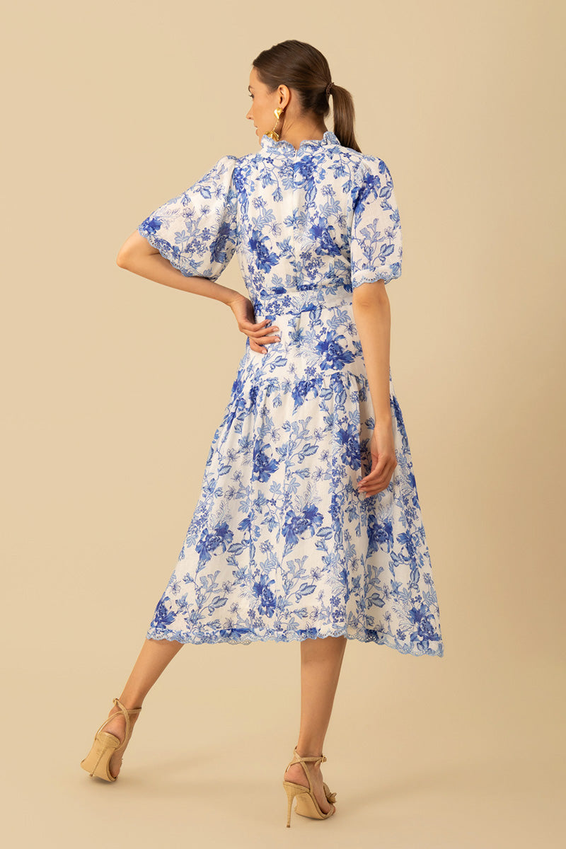 Emmalyn Long Dress Blue
