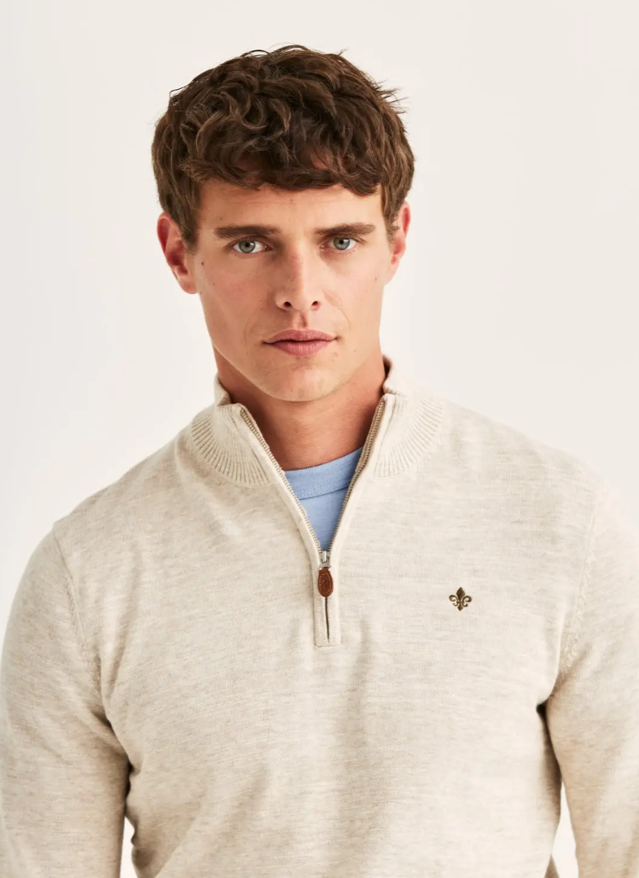 Randall Half Zip Khaki