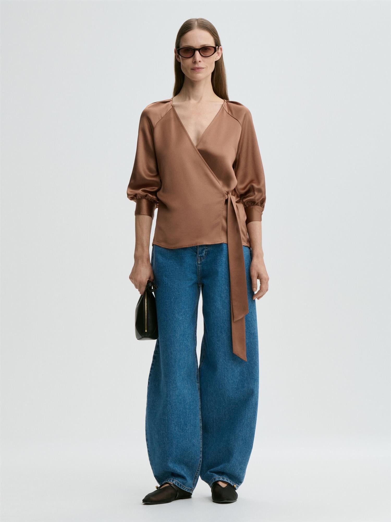 Pacey Top Latte Brown