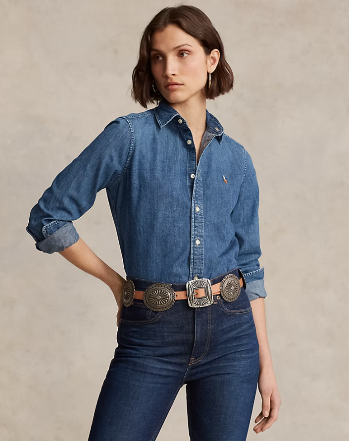 LONG SLEEVE BUTTON FRONT SHIRT