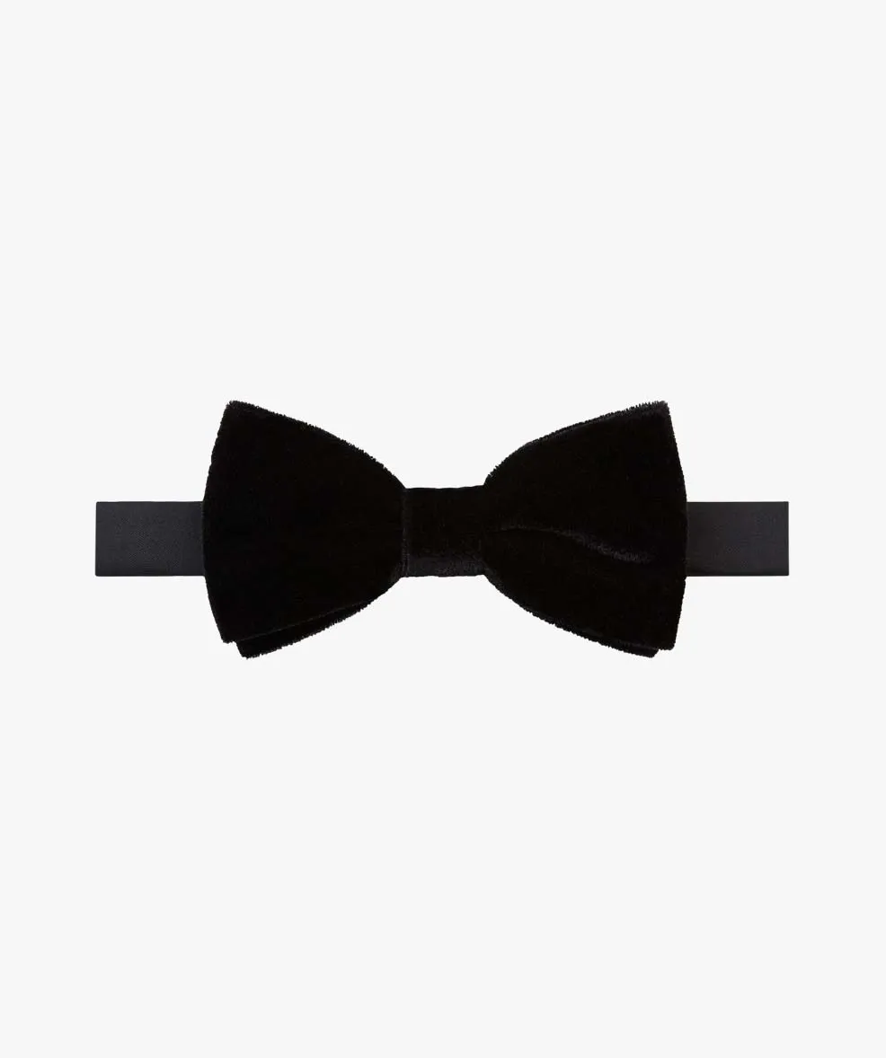 Velvet Bowtie Black