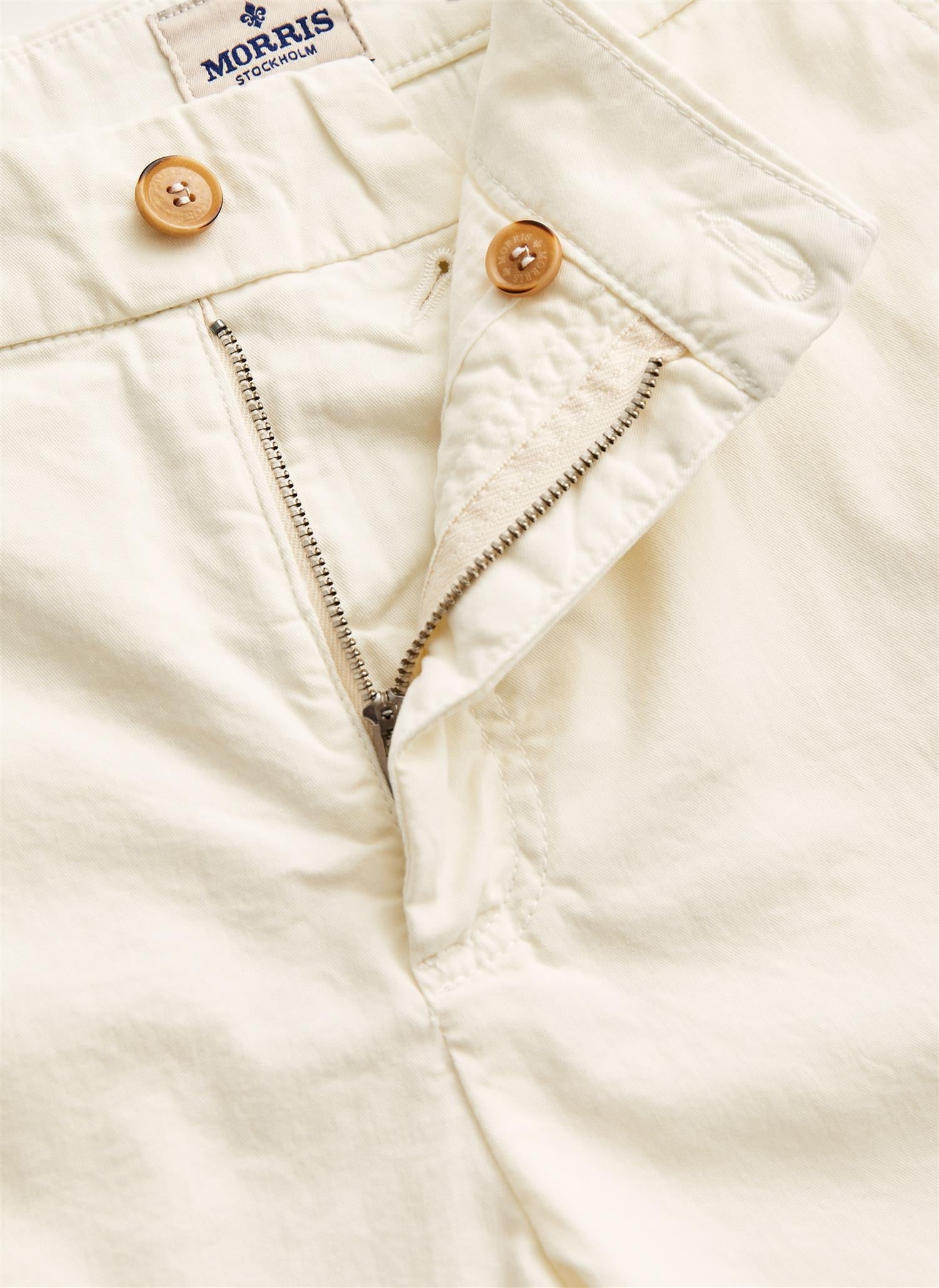 Jeffrey Summer Chino Shorts 7" Offwhite