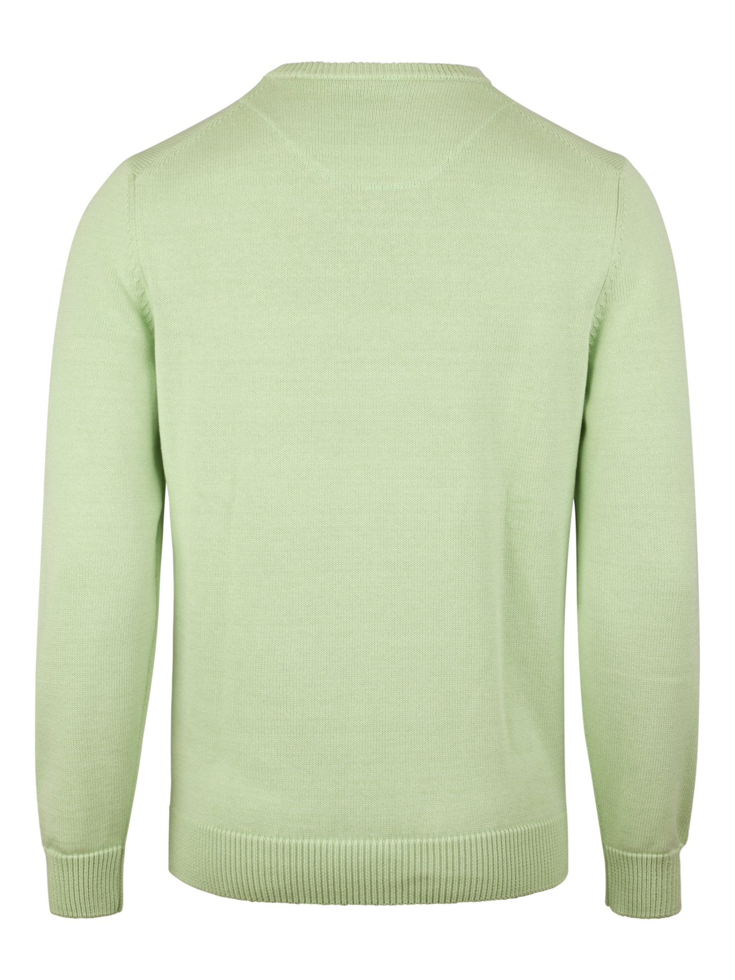 Light Green Crew Neck Sweater Organic Cotton