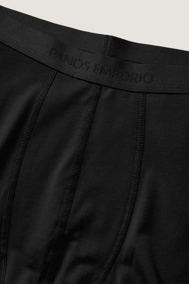 2pk Lyocell Pouch Boxer Black
