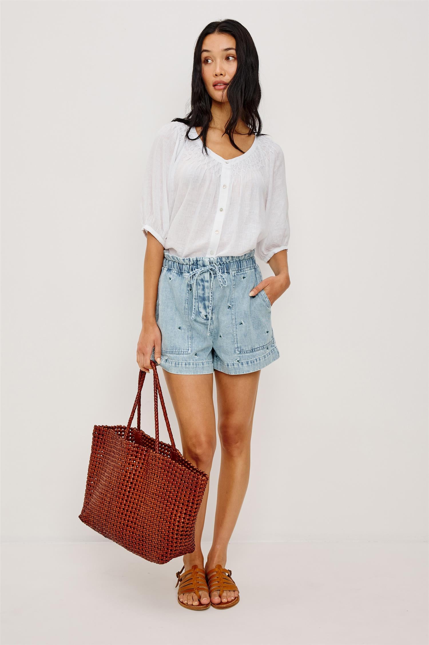Froster Shorts Deni Ivory Cornation
