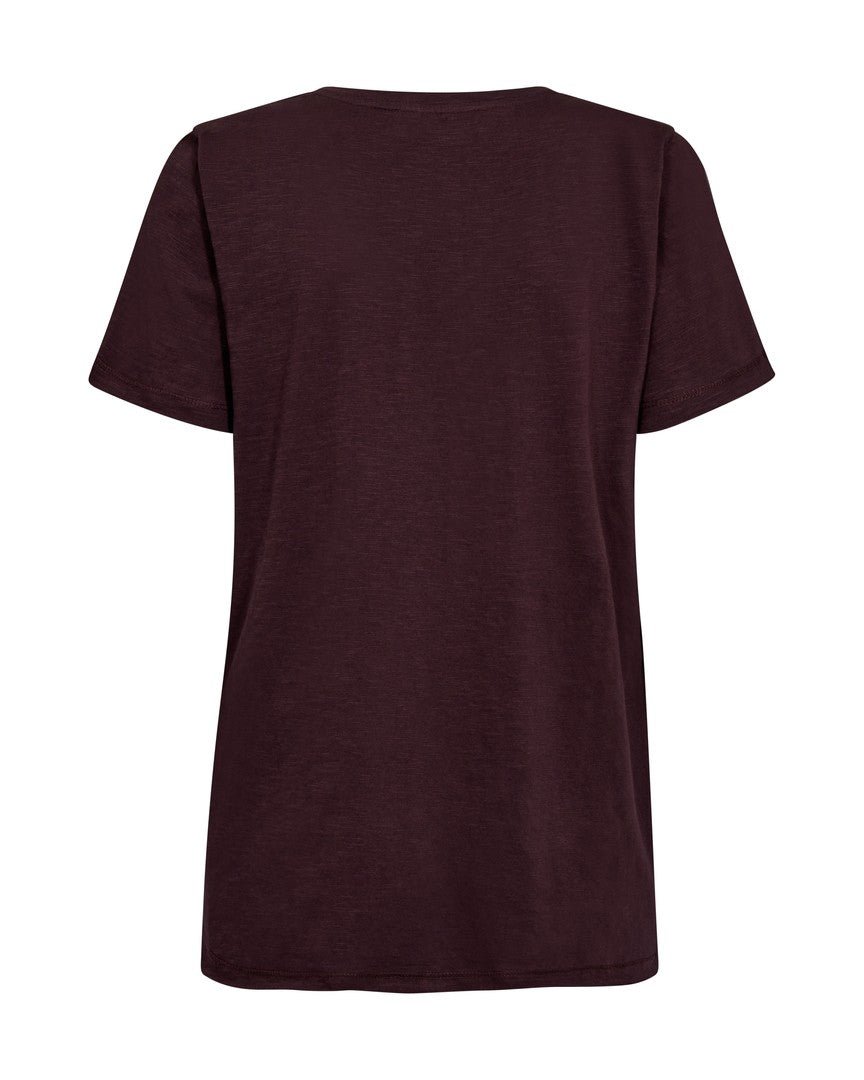 MMNadine O-SS Deco Tee Fudge