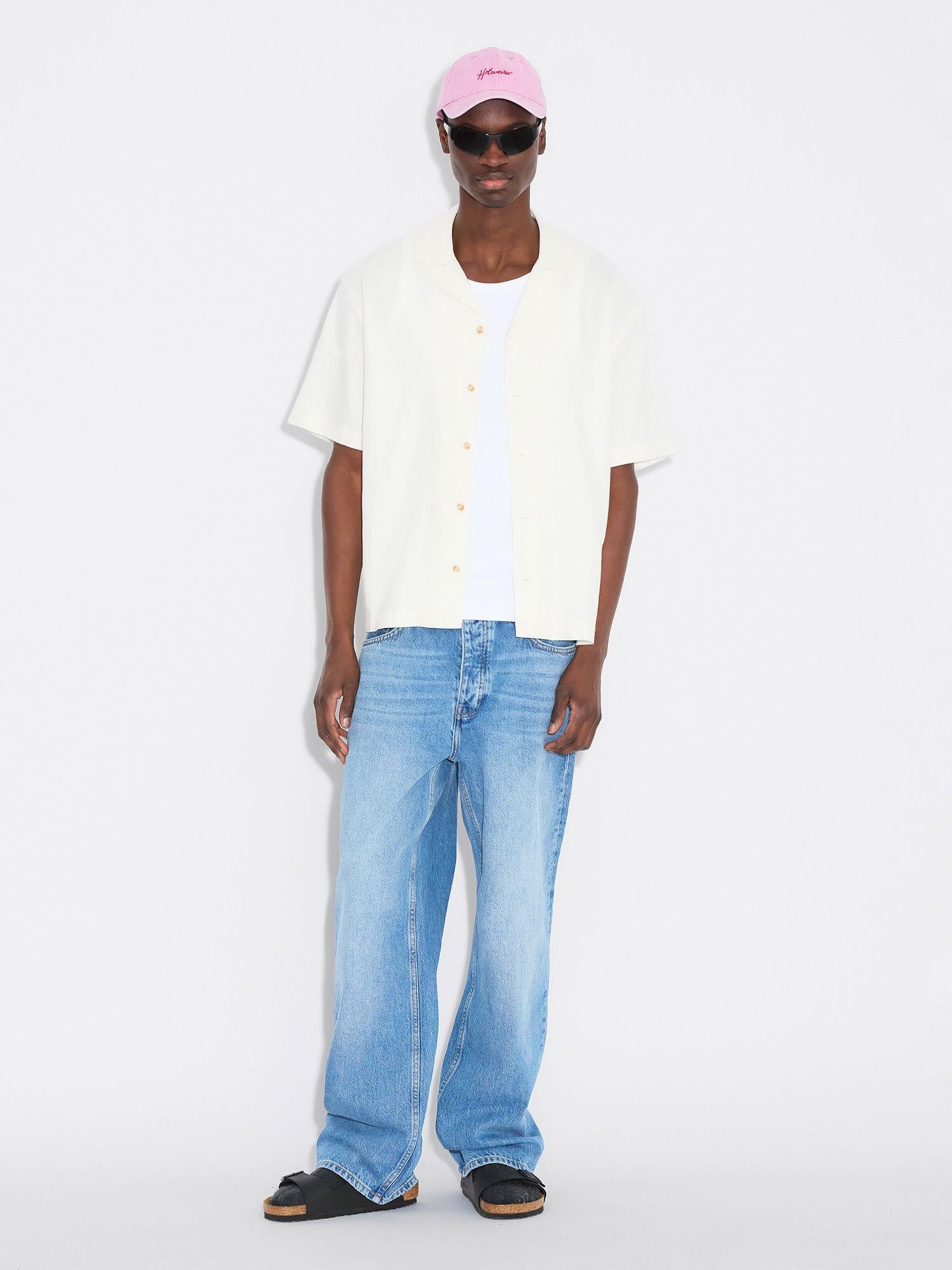 Pier Linen Shirt Ecru