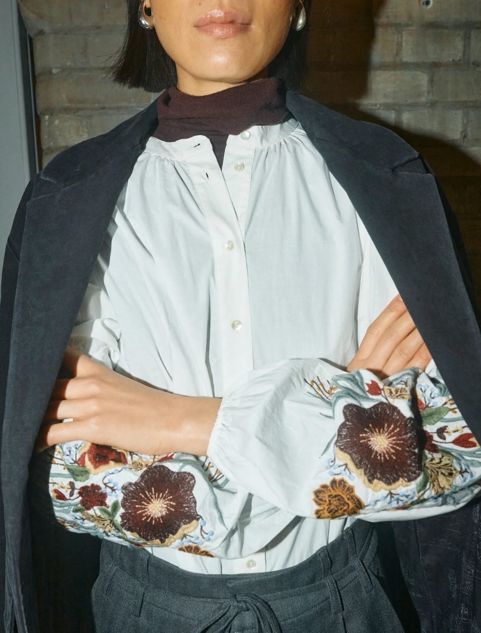 MMMysa Poplin Shirt Ecru