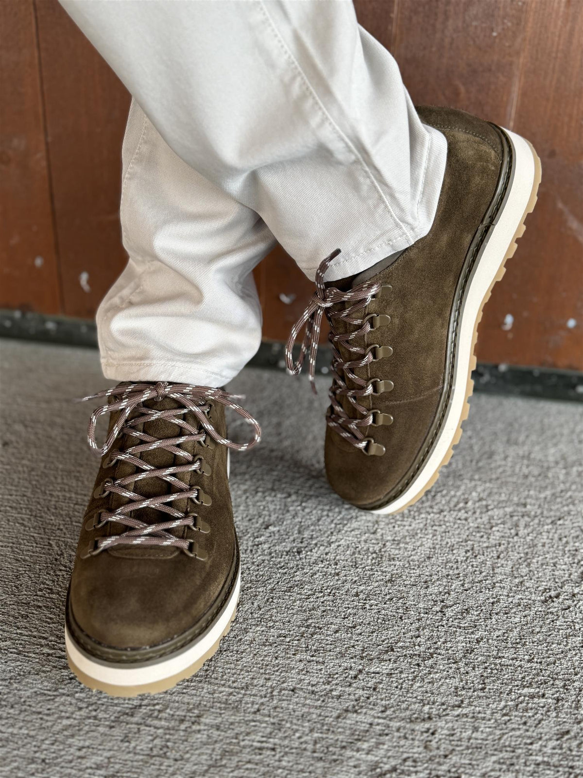 Allo M Suede Olive