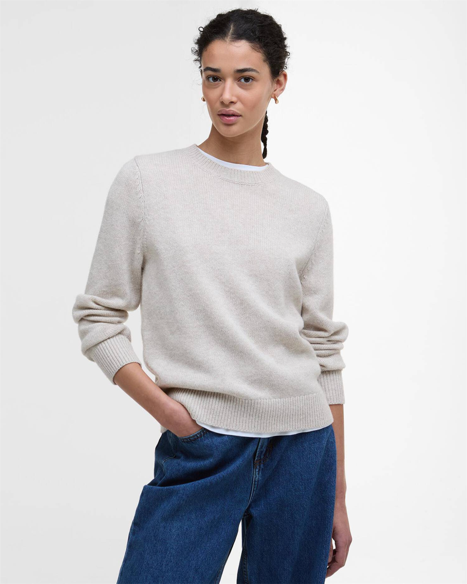 Woodhouse RWS Knitted Jumper Oatmeal
