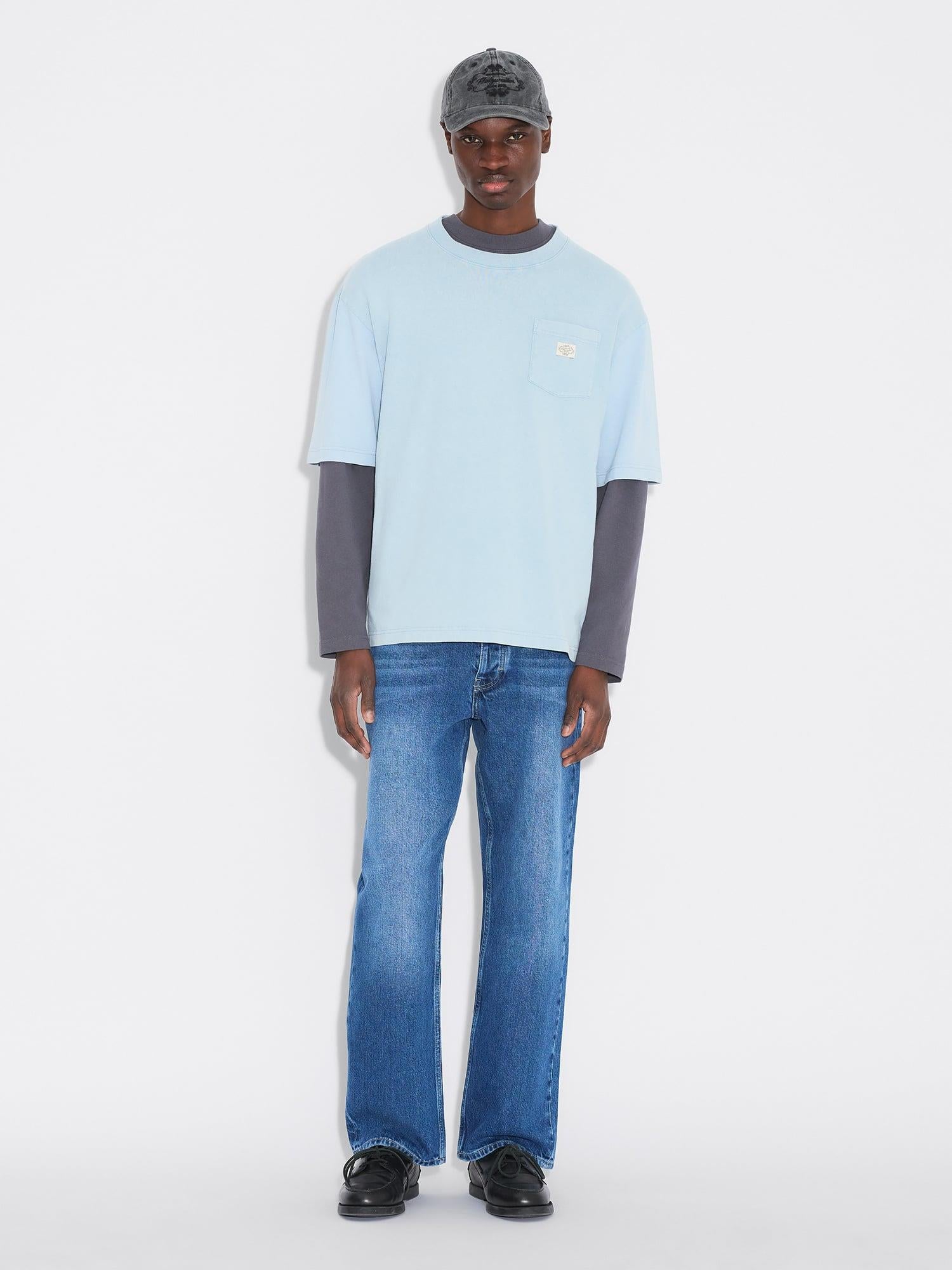 Carmen Tee Blue Washed