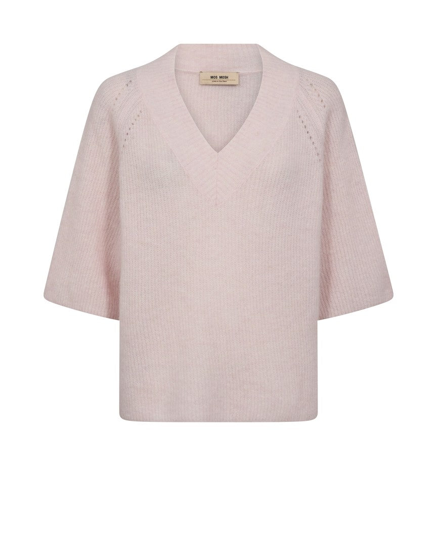 MMTaci 3/4 V-Neck Knit Ballet Slipper