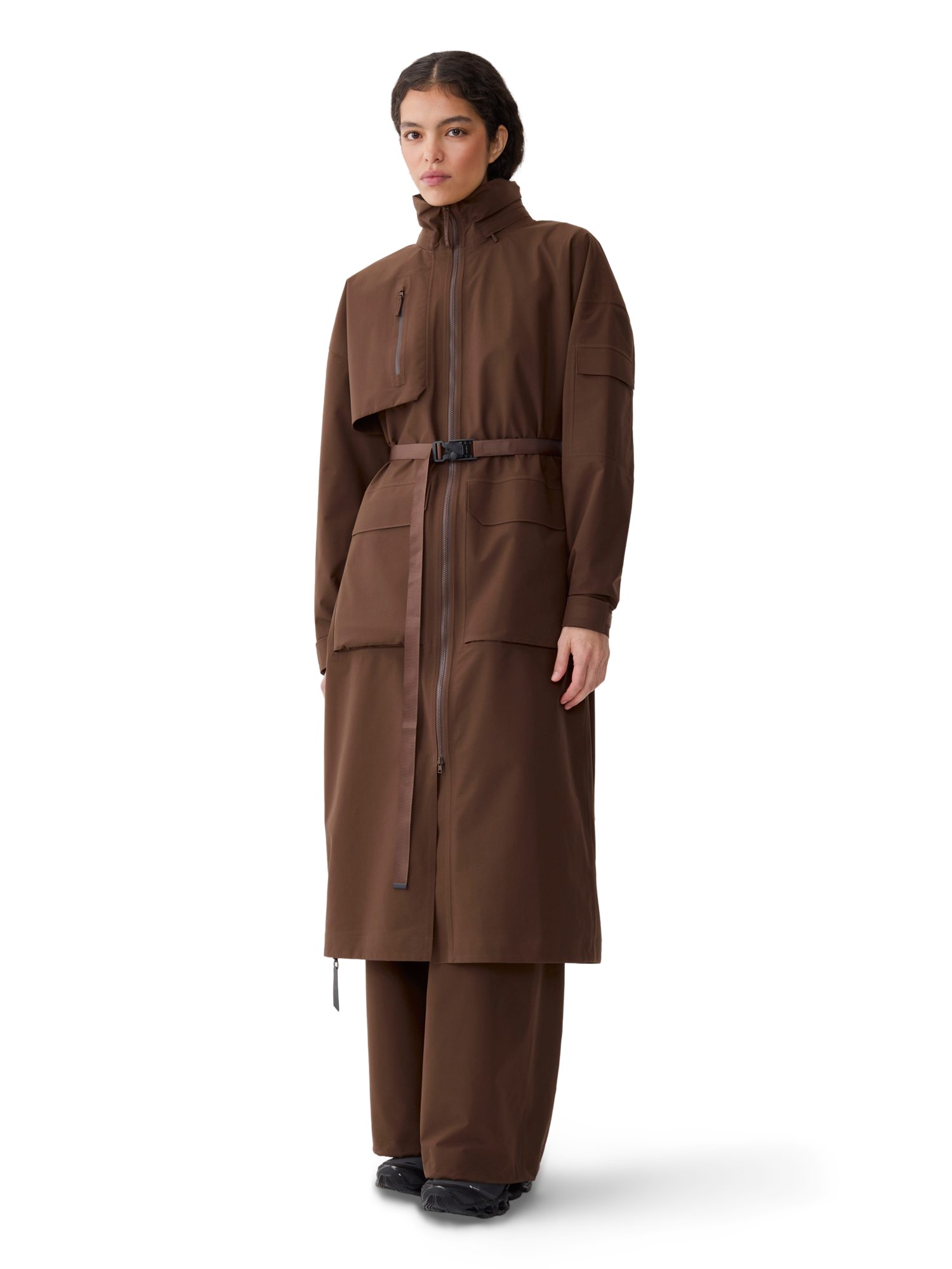 KLIPRA COAT Brownstone