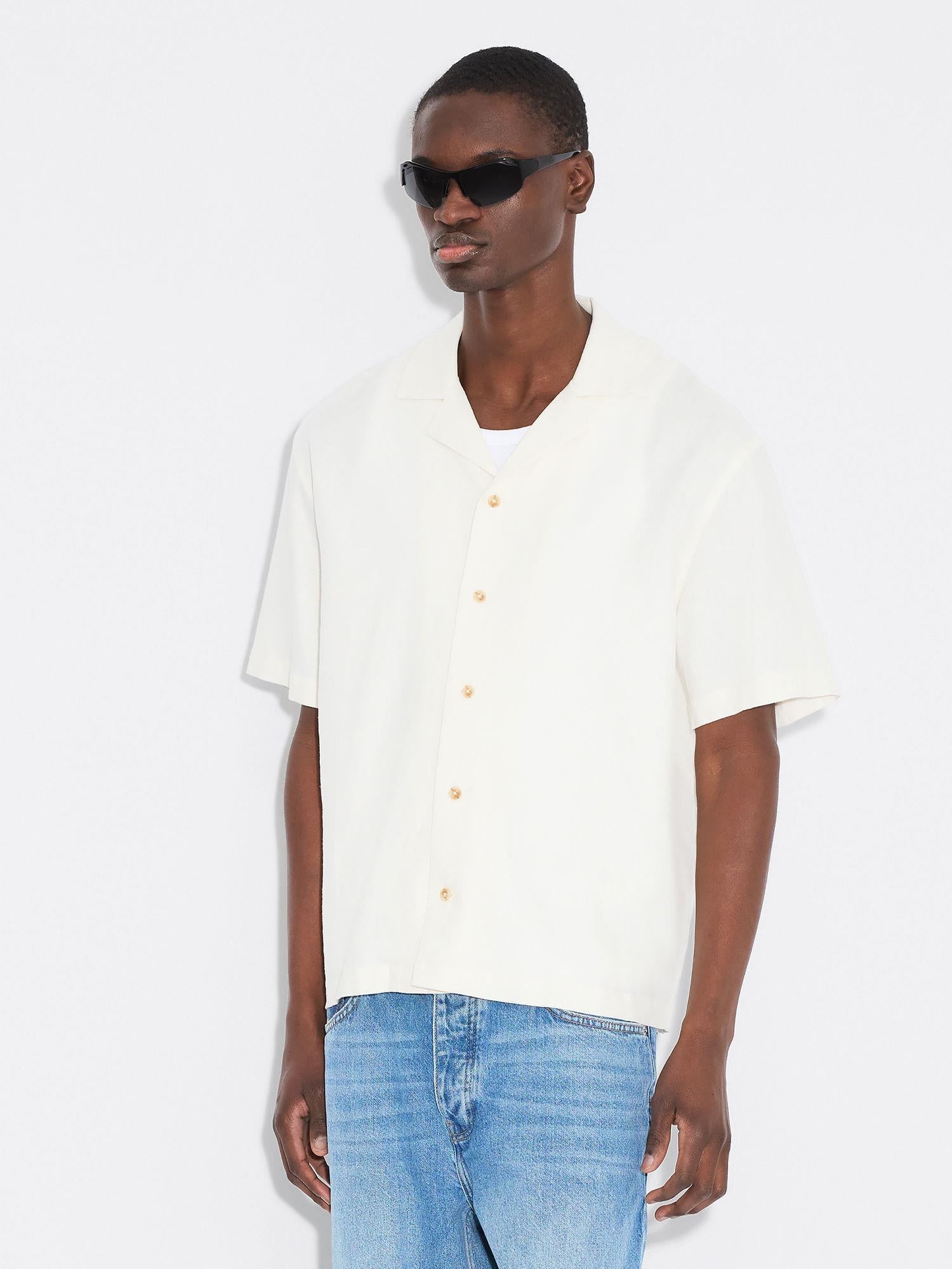 Pier Linen Shirt Ecru