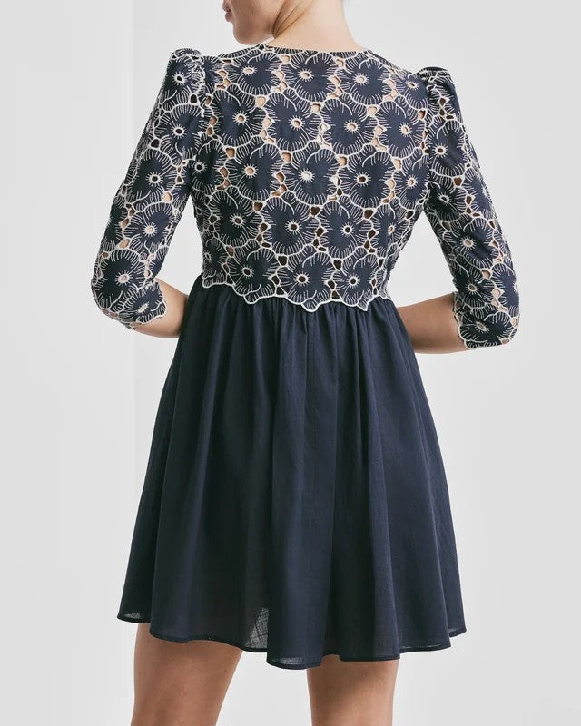 Broerie Anglaise Mini Dress SS26