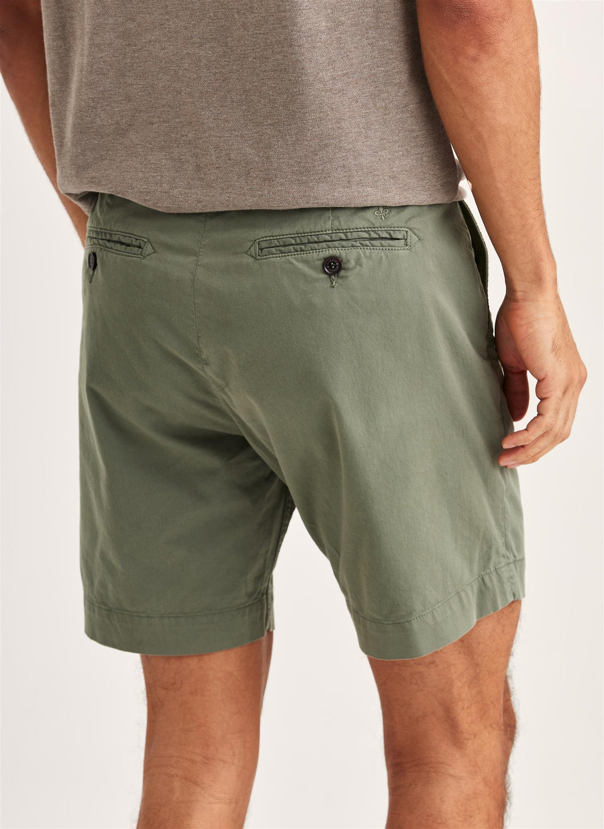 Jeffrey Summer Chino Shorts 7" Olive
