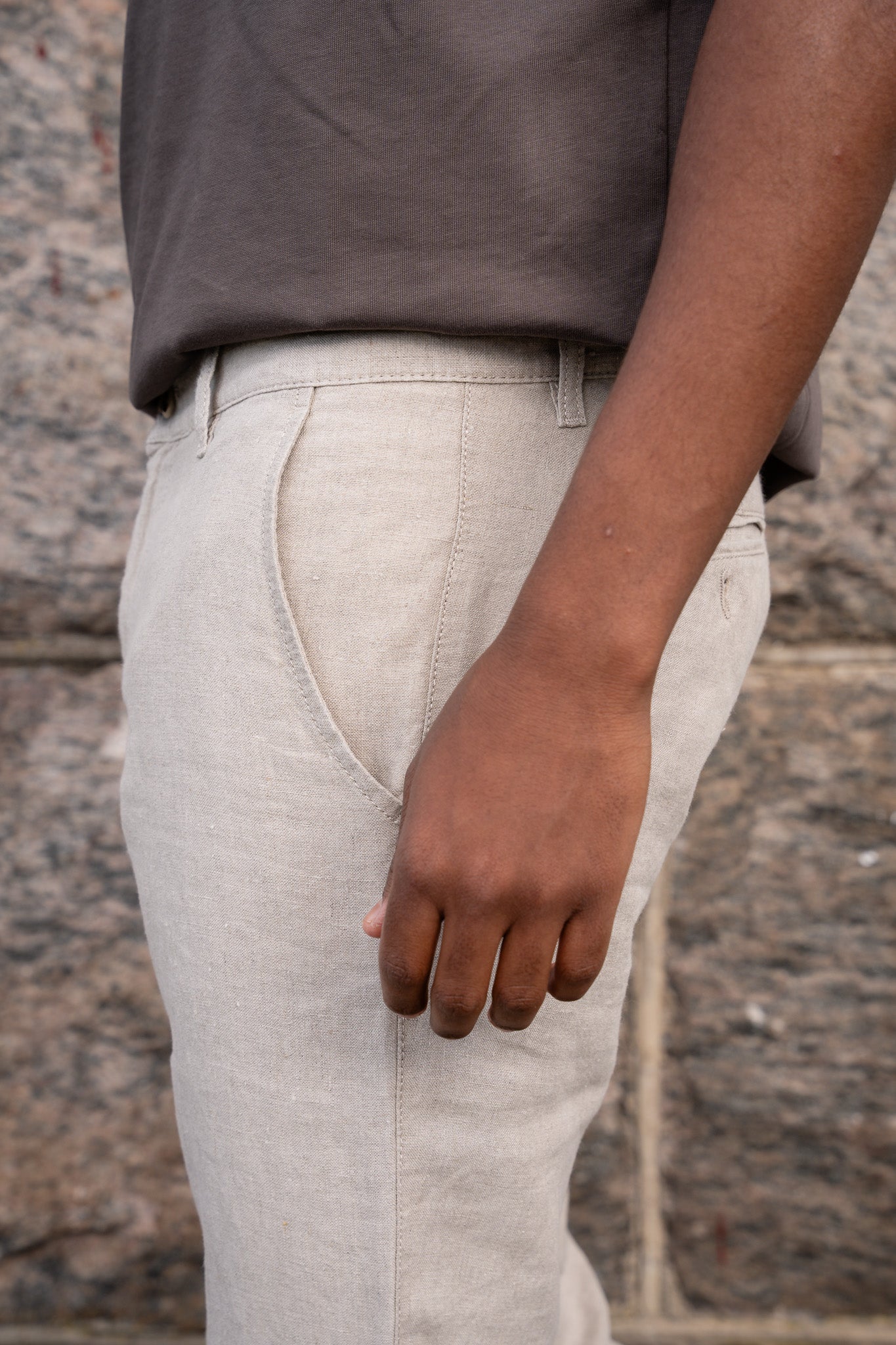 PURE LINEN LOU J PANT NATURE