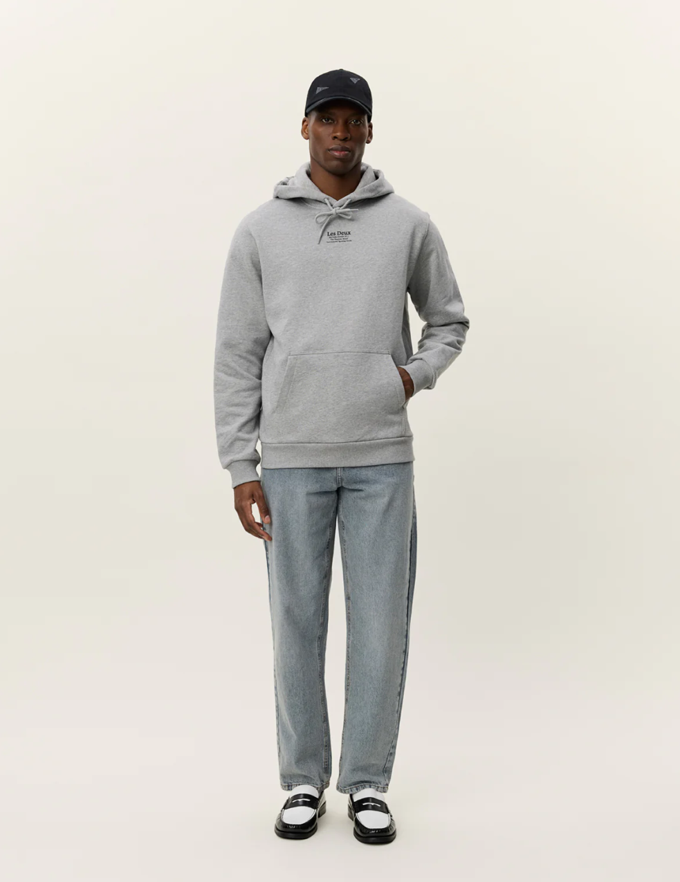 Established Hoodie Grey Melange