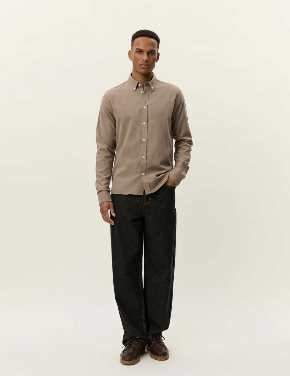 Desert Reg Shirt Lead Gray