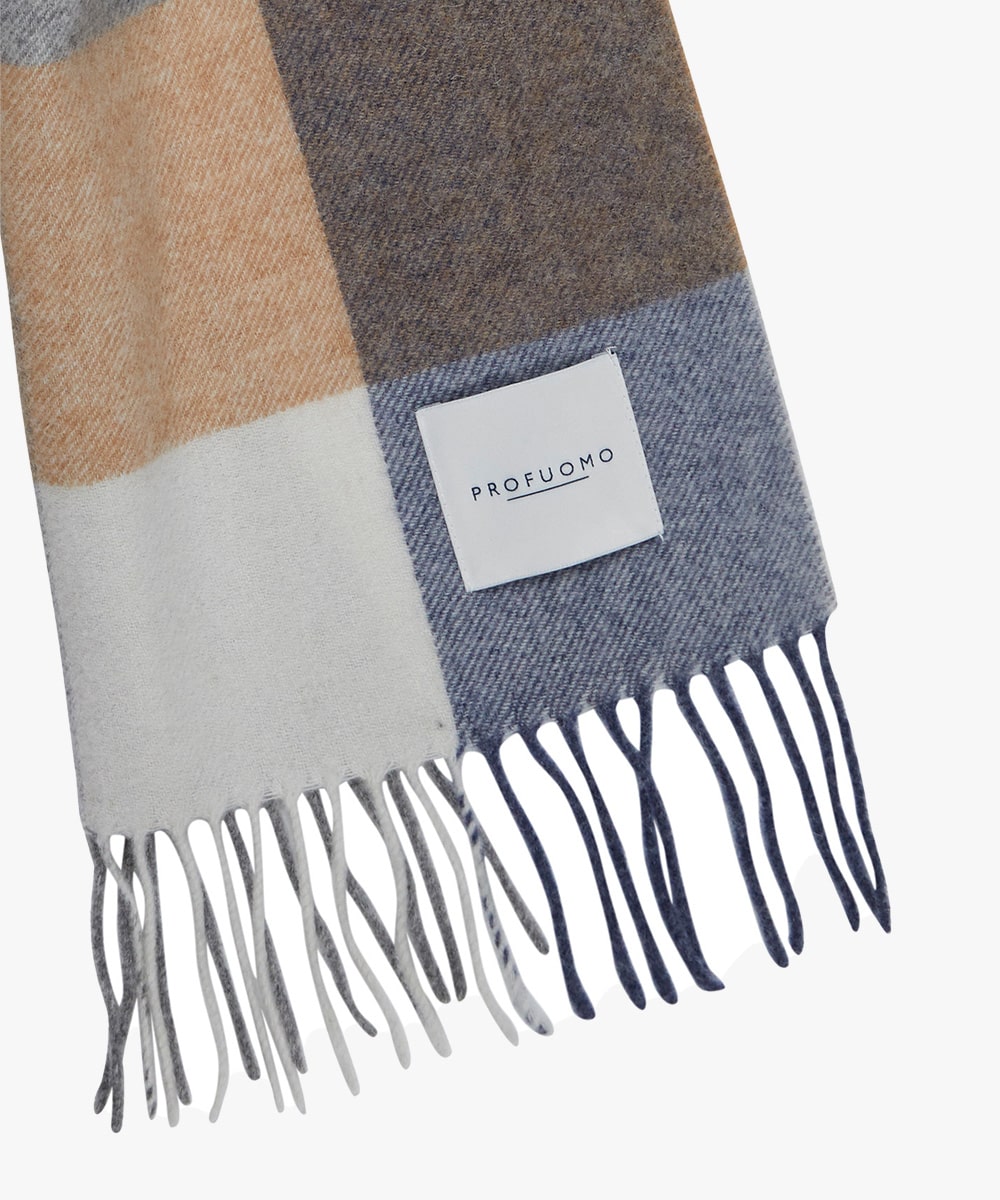 Scarf Lambswool M.Blue