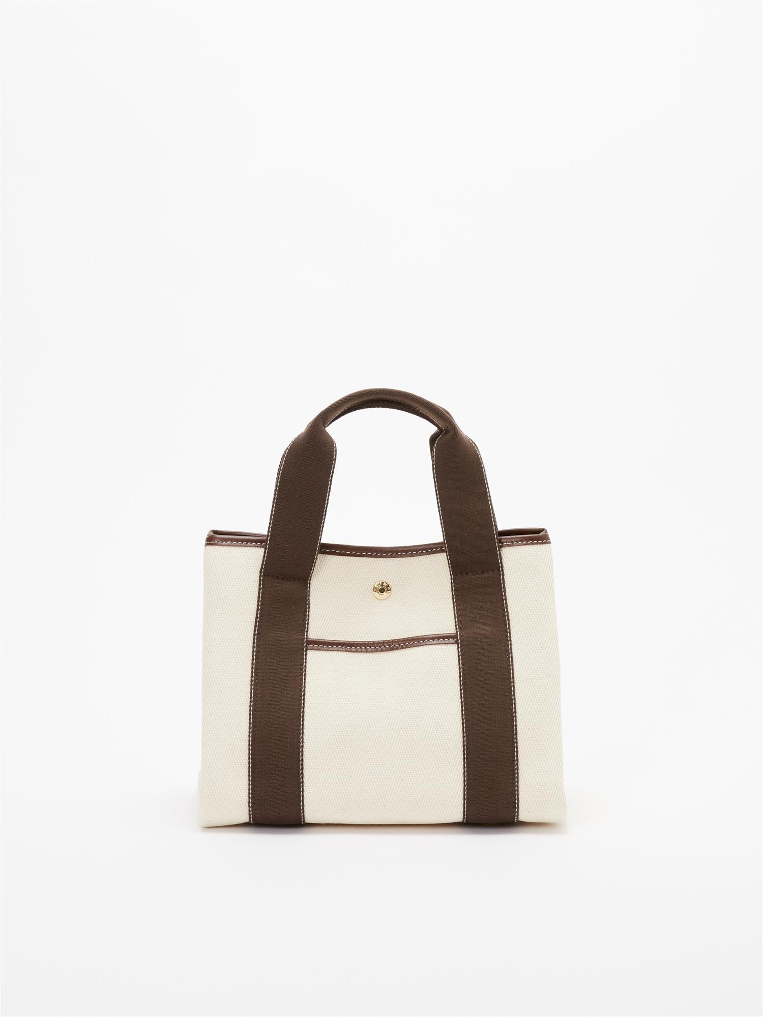 Traversèe Pocket S Verneuil Canvas White/Brown
