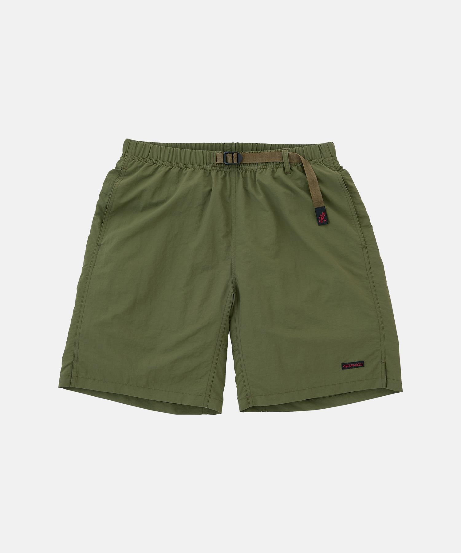 Nylon Packable G-Shorts Olive