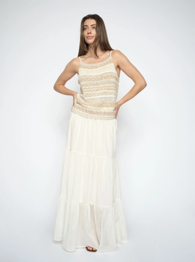 Mmkya Edele Knit Top Ecru