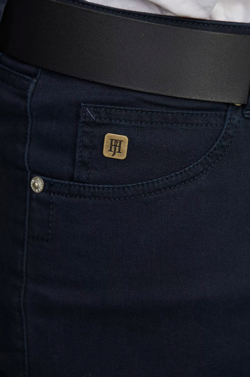 5-PKT Silk Touch Okado Navy