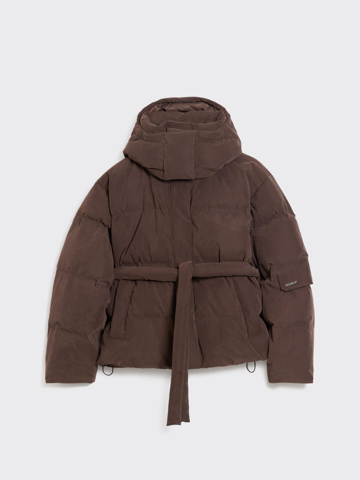 Steilia Brushed Down Jkt Brown