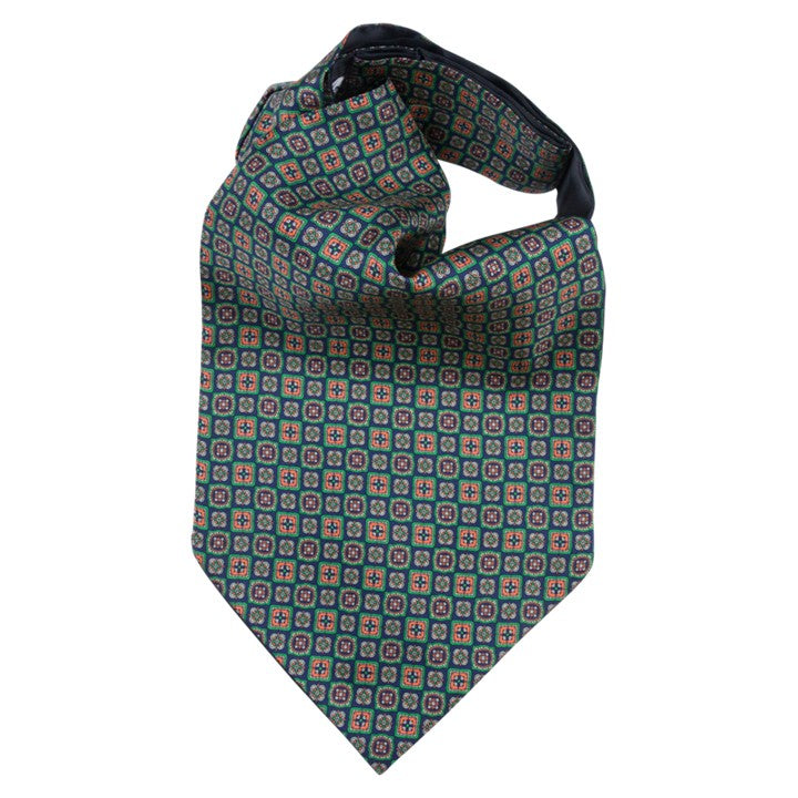 Green Silk Ascot