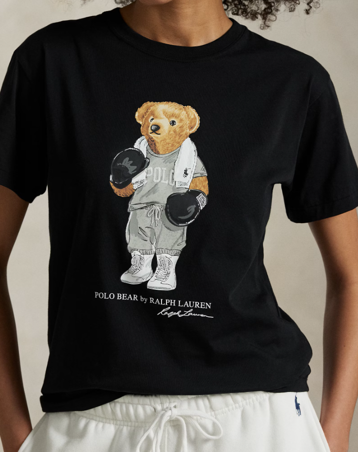 Polo Bear Cotton Jersey T-shirt