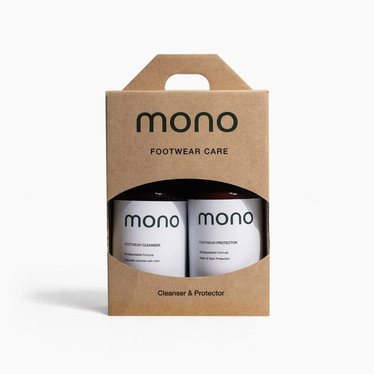Mono waterproofing spray & Mono shoecare cleaner kit