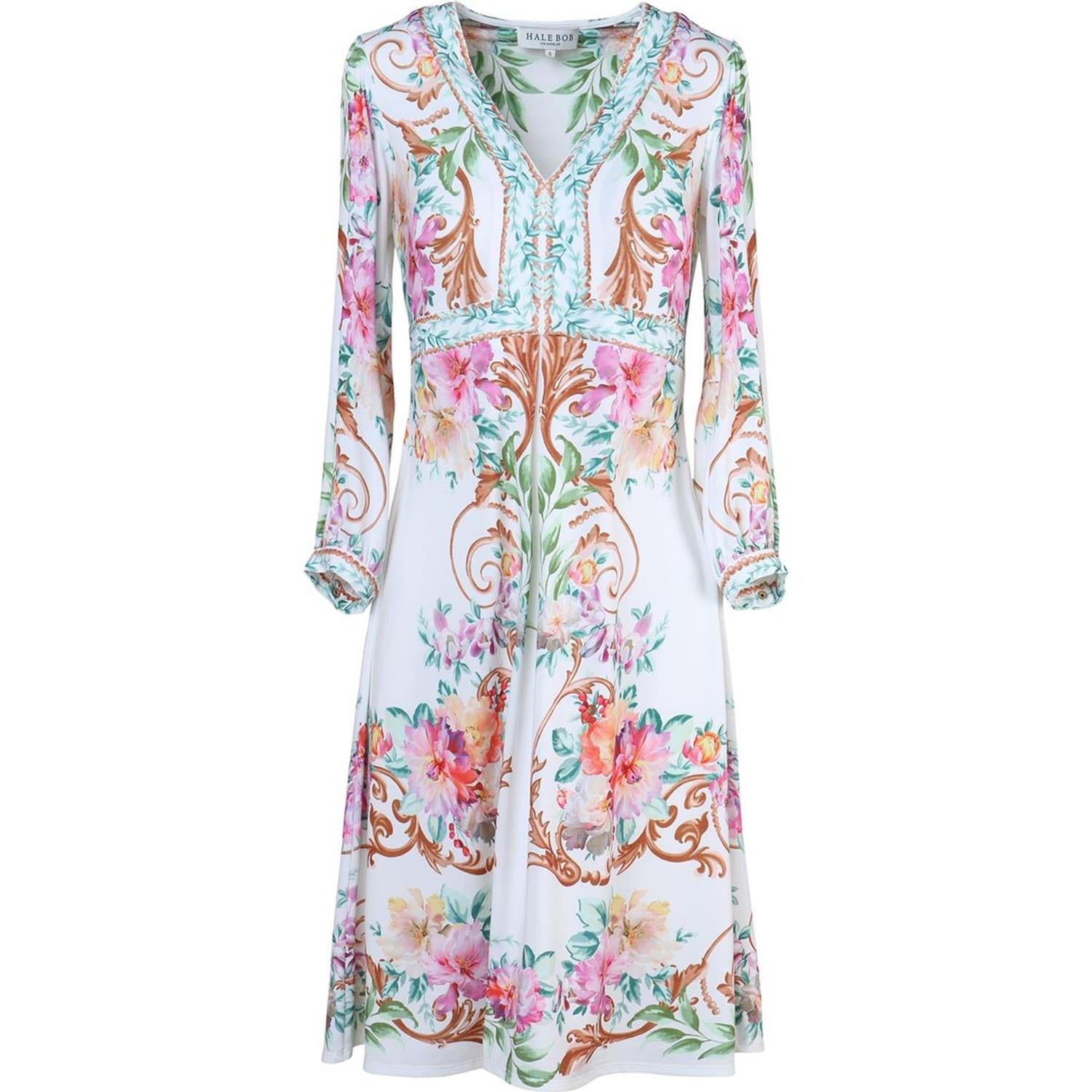 Sariah Jersey Midi Dress Ivory