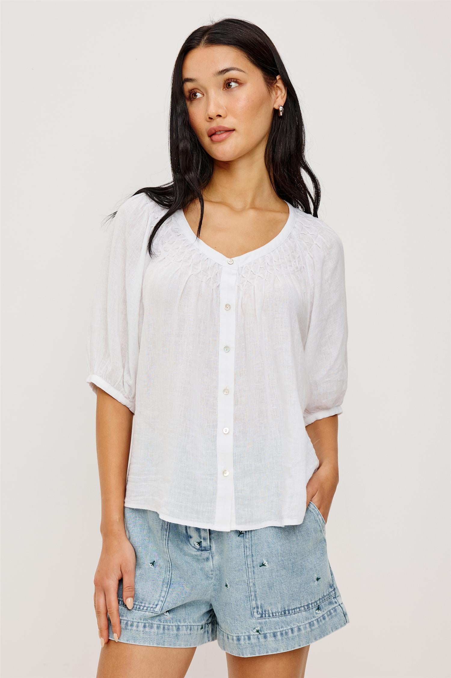 Rix Blouse White