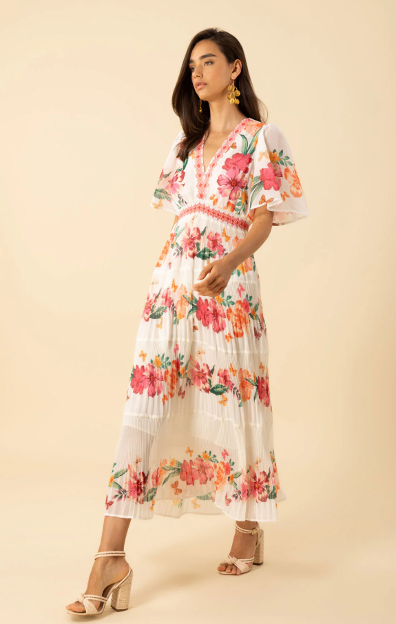 Angie Long Dress Ivory