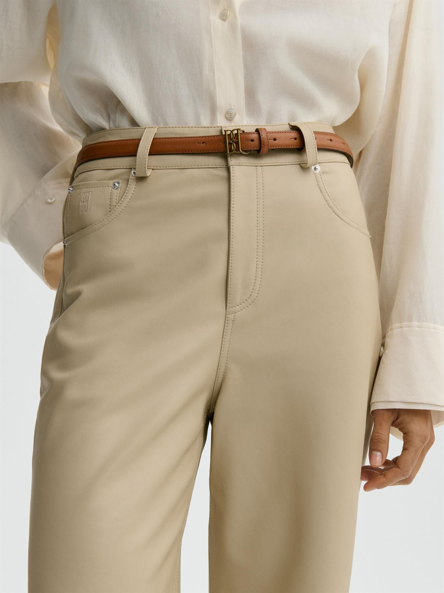 Marlos Belt - Toasted Coconut