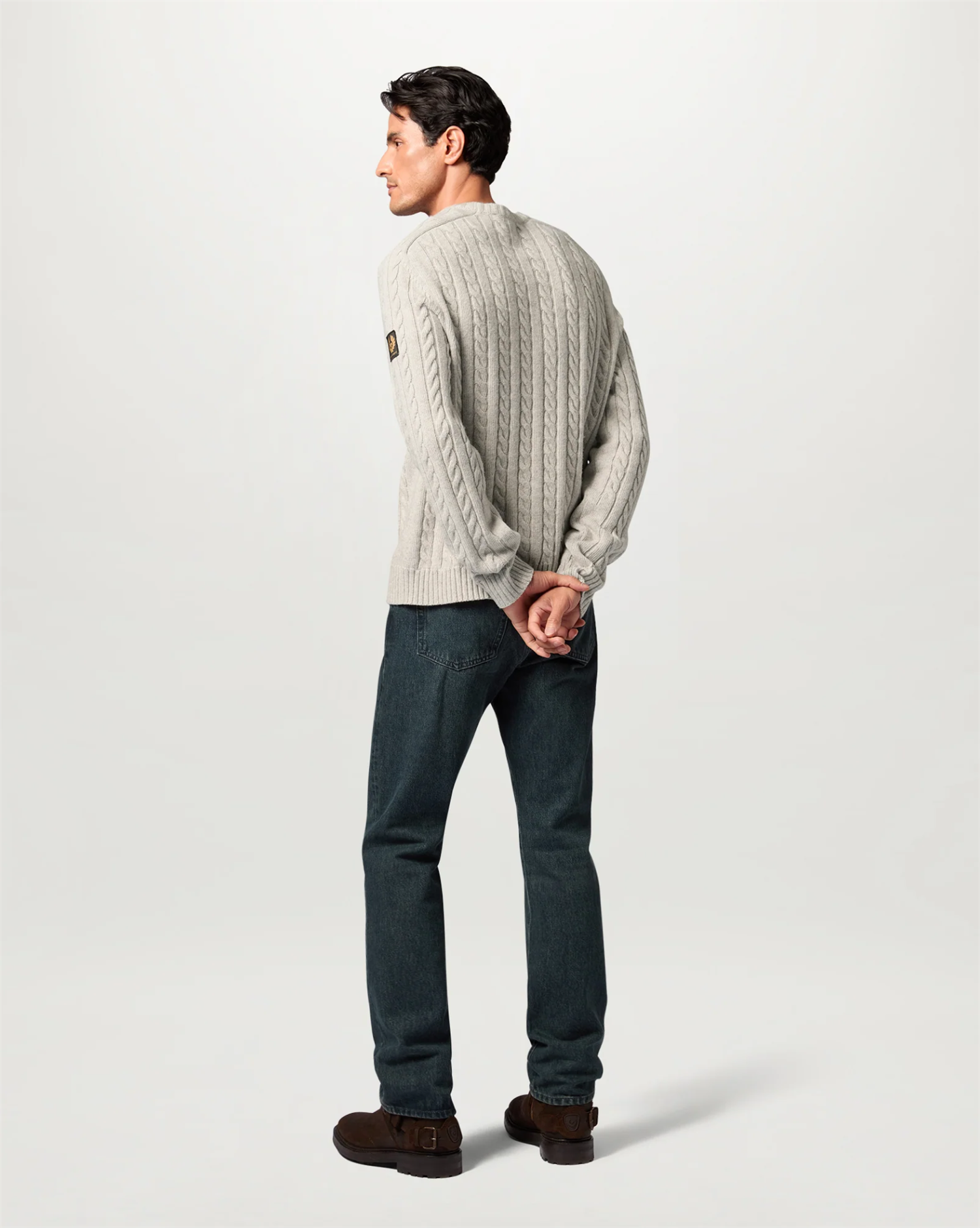 Westport Crew Neck Pale Stone