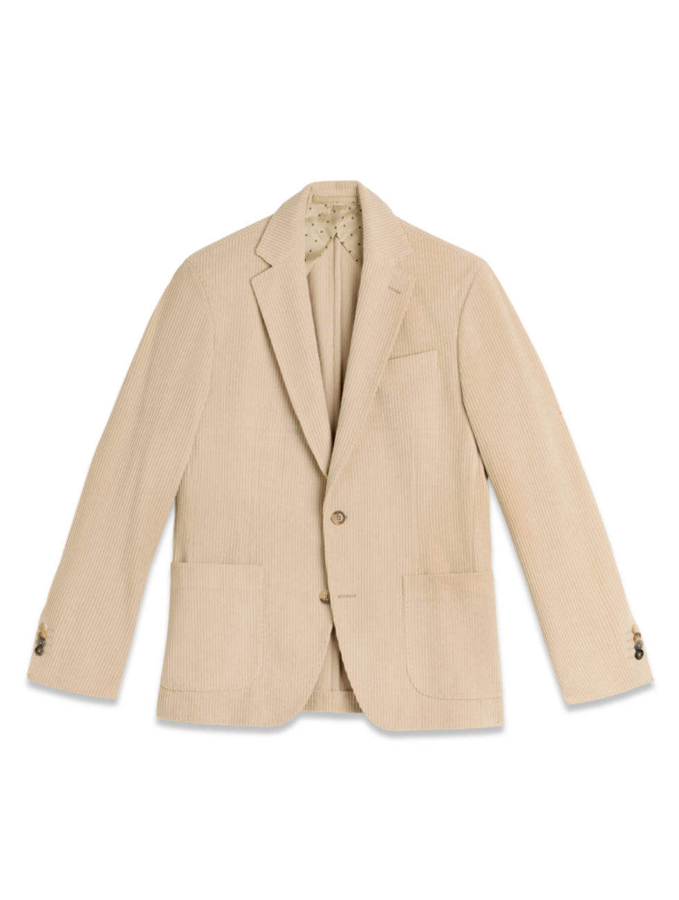 Tech Cord Star Jacket Champagne Beige