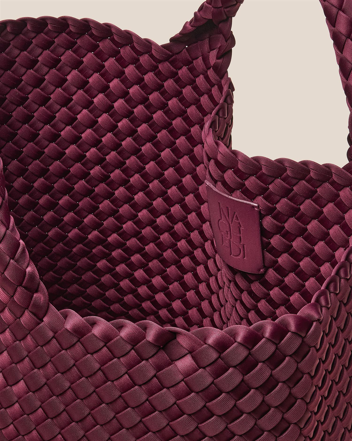St Barths Medium Tote Bordeaux