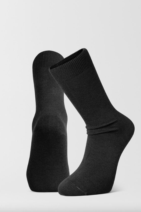 3PK CARL CASUAL FLAT KNIT BLACK