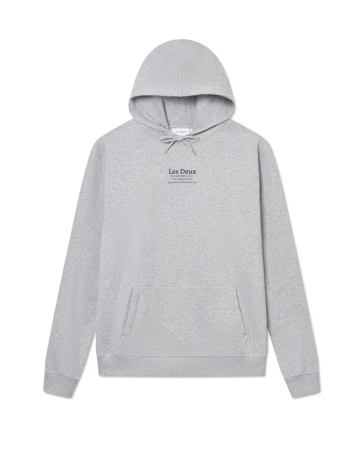 Established Hoodie Grey Melange